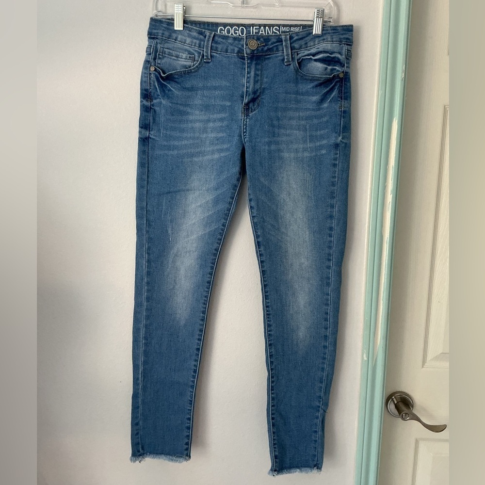 GOGO Jeans High Rise Classic Blue Jeans Sz 9